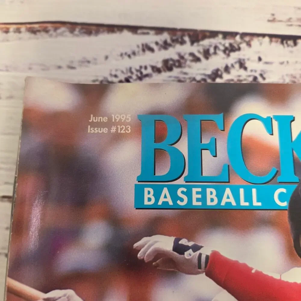 Beckett Baseball Hockey Card Monthly Magazines Lot 3 1991 1995 Issues